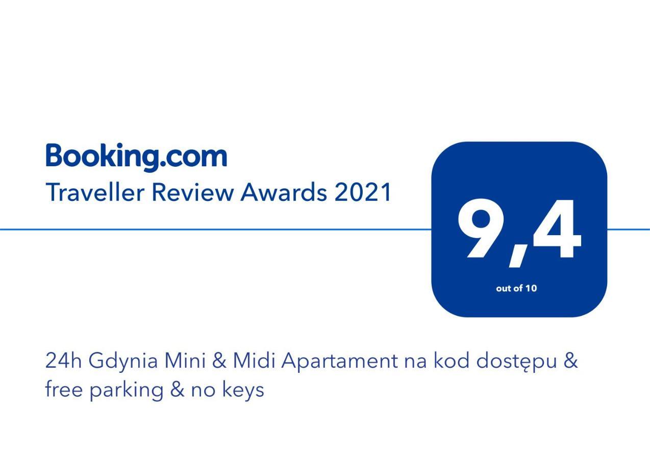 24H Gdynia Mini Apartamenty Na Kod Dostepu & Free Parking & No Keys 外观 照片